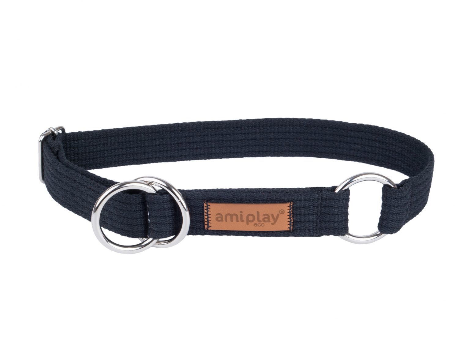 Ami Halsband Cotton Halfcheck zw. 2640cmx20mm M